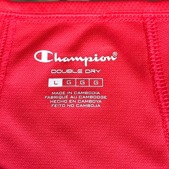 CHAMPION DOUBLE DRY WORKOUT TOP SIZE L EUC! - Picture 11 of 12